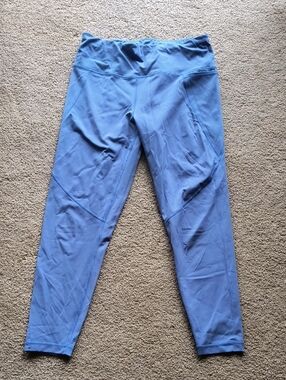 Sweaty Betty Power Leggings Periwinkle Blue 7/8 24” Size M